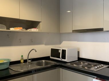 ให้เช่า! Belle Grand Rama9 2 ห้องนอน 53ตรม. ใกล้ MRTพระราม9 เพียง 23,000บาท/เดือน เฟอร์นิเจอร์ครบพร้อมเข้าอยู่