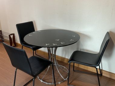 ให้เช่า!!! Belle Grand Rama9 1 ห้องนอน 42ตรม. ใกล้ MRT พระราม 9 เพียง 20, 000บาท/เดือน เฟอร์นิเจอร์ครบพร้อมเข้าอยู่