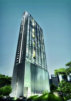 Condo A Space ID Asoke-Ratchada 32.82 sqm., next to MRT Rama 9, new room