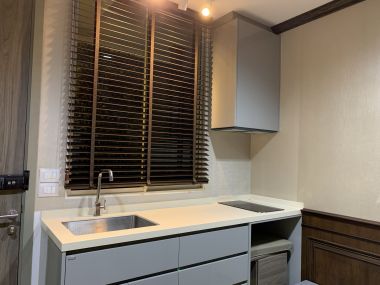 Condo A Space ID Asoke-Ratchada 32.82 sqm., next to MRT Rama 9, new room