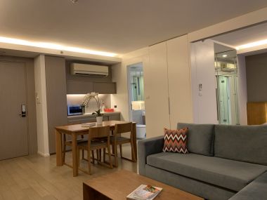 For rent! !! at MODE Sukhumvit 61 1 Bedroom 1 Bathroom 38, 000/month Fully furnished