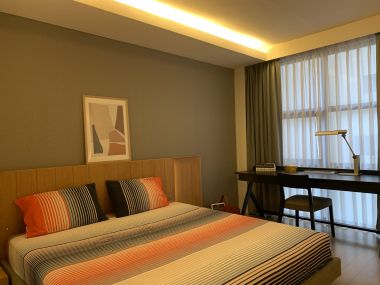 For rent! !! at MODE Sukhumvit 61 1 Bedroom 1 Bathroom 38, 000/month Fully furnished