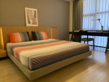 For rent! !! at MODE Sukhumvit 61 1 Bedroom 1 Bathroom 38, 000/month Fully furnished