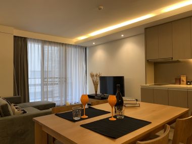 For rent! !! at MODE Sukhumvit 61 1 Bedroom 1 Bathroom 38, 000/month Fully furnished