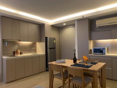 For rent! !! at MODE Sukhumvit 61 1 Bedroom 1 Bathroom 38, 000/month Fully furnished