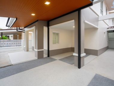 (**Sold out**) บ้านแฝด ม.ลลิลอินเดอะพาร์ค บางใหญ่  ใกล้ เซ็นทรัลเวสต์เกต ทางด่วน  และ เพียง 5 นาทีถึงรถไฟฟ้าสายสีม่วง สถานีตลาดบางใหญ่