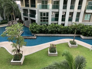 คอนโดให้เช่า! Belle Grand Rama 9 เพียง 50,000บาท/เดือน  2 ห้องนอน 2 ห้องน้ำ 105.77 ตรม. ชั้น 7 อาคาร C2 ใกล้ MRTพระราม9 เฟอร์นิเจอร์ครบพร้อมเข้าอยู
