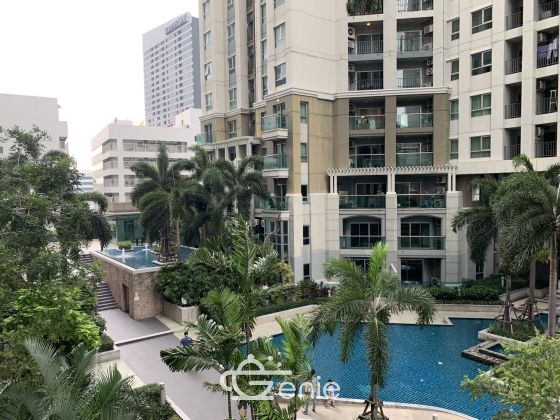 For rent at Belle Grand Rama9 Type 2 Bedroom 2 Bathroom Size 105.77  Sqm. 50,000 THB/month Fully furnished