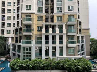 คอนโดให้เช่า! Belle Grand Rama 9 เพียง 50,000บาท/เดือน  2 ห้องนอน 2 ห้องน้ำ 105.77 ตรม. ชั้น 7 อาคาร C2 ใกล้ MRTพระราม9 เฟอร์นิเจอร์ครบพร้อมเข้าอยู