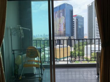 คอนโดให้เช่า! Belle Grand Rama 9 เพียง 25,000บาท/เดือน 1 ห้องนอน 1 ห้องน้ำ 49 ตรม. ชั้น 10 ตึก A1 ใกล้ MRTพระราม9 เฟอร์นิเจอร์ครบพร้อมเข้าอยู