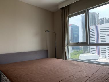 คอนโดให้เช่า! Belle Grand Rama 9 เพียง 25,000บาท/เดือน 1 ห้องนอน 1 ห้องน้ำ 49 ตรม. ชั้น 10 ตึก A1 ใกล้ MRTพระราม9 เฟอร์นิเจอร์ครบพร้อมเข้าอยู