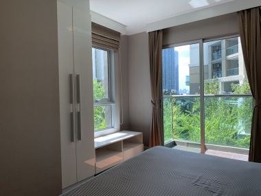 คอนโดให้เช่า! Belle Grand Rama 9 เพียง 40,000บาท/เดือน  2 ห้องนอน 1 ห้องน้ำ 97 ตรม. ชั้น 7 ตึก B2 ใกล้ MRTพระราม9 เฟอร์นิเจอร์ครบพร้อมเข้าอยู