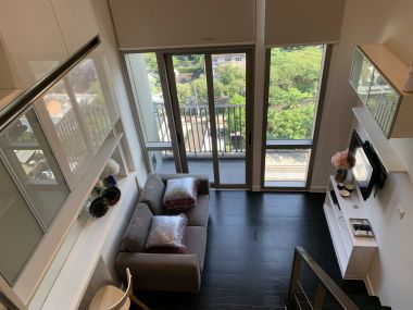 1 Bedroom Duplex Condo, pet friendly for rent in Ideo Morph Thonglor by owner (agent wellcome) , Sukhumvit 38 , near BTS Thonglor