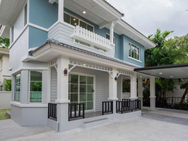 บ้านเดี่ยว ม.ชลลดา วัดลาดปลาดุก ใกล้รถไฟฟ้าสายสีม่วง สถานีคลองบางไผ่