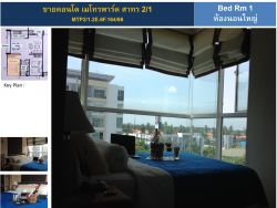 Sale condo Metro Park Sathorn 2/1 type 2 BR 1 WC 57 sqm Price B 2.2 m