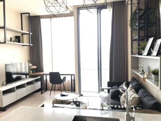 For Rent at The ESSE Asoke 1 Bedroom 1 Bathroom 42,000/month   Fully furnished (can negotiate) (PROP000196)
