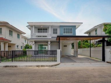 (**Sold out**) บ้านเดี่ยว ม.ชลลดา วัดลาดปลาดุก ใกล้รถไฟฟ้าสายสีม่วง สถานีคลองบางไผ่