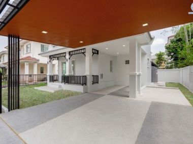 (**Sold out**) บ้านเดี่ยว ม.ชลลดา วัดลาดปลาดุก ใกล้รถไฟฟ้าสายสีม่วง สถานีคลองบางไผ่