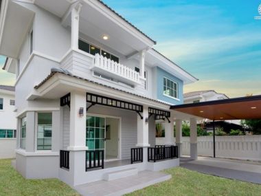 (**Sold out**) บ้านเดี่ยว ม.ชลลดา วัดลาดปลาดุก ใกล้รถไฟฟ้าสายสีม่วง สถานีคลองบางไผ่