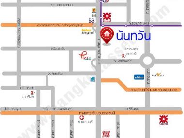 (**Sold out**) บ้านเดี่ยว ม.นันทวัน บางใหญ่-รัตนาธิเบศร์ ใกล้รถไฟฟ้าสายสีม่วง สถานีสามแยกบางใหญ่ และ ทางด่วน ศรีรัช