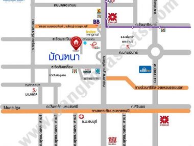 (**Sold out**) บ้านเดี่ยว ม.มัณฑนา วัดพระเงิน ใกล้เซ็นทรัลเวสต์เกต รถไฟฟ้าสายสีม่วง สถานีตลาดบางใหญ่ และ ทางด่วนศรีรัช