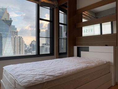 Condo For rent at The Pyne by Sansiri size 80 sqm. 2 Bedroom 2 Bathroom 19th Floor 45,000THB/month Fully furnished (can negotiate)