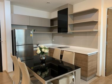 For rent! !! at Rhythm Sukhumvit 50 2 Bedroom 2 Bathroom 34, 000/month Fully furnished (can negotiate )