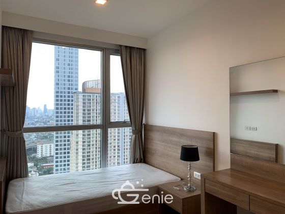 For rent! !! at Rhythm Sukhumvit 50 2 Bedroom 2 Bathroom 34, 000/month Fully furnished (can negotiate )