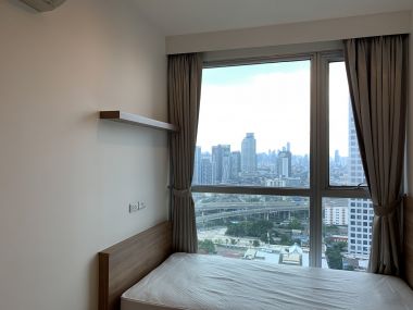 For rent! !! at Rhythm Sukhumvit 50 2 Bedroom 2 Bathroom 34, 000/month Fully furnished (can negotiate )