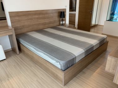 For rent! !! at Rhythm Sukhumvit 50 2 Bedroom 2 Bathroom 34, 000/month Fully furnished (can negotiate )