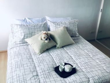 A space for sale, Sukhumvit 77, 6th floor, G building, 35 sqm., beautiful room, good view, no block