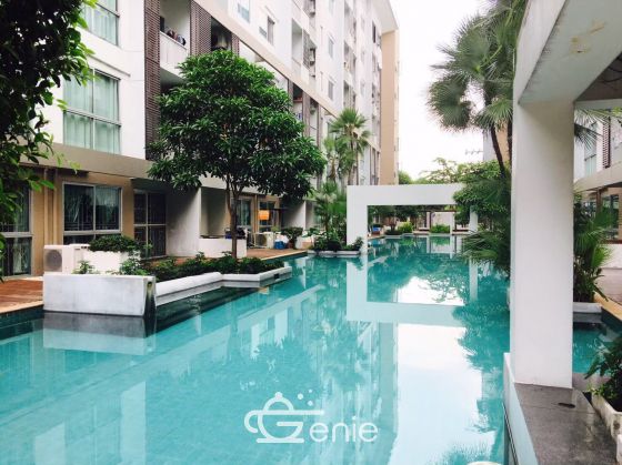 A space for sale, Sukhumvit 77, 6th floor, G building, 35 sqm., beautiful room, good view, no block