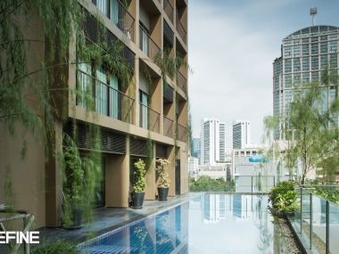 [เจ้าของ ให้เช่าเอง] คอนโด โนเบิล รีไฟน์ รีโนเวทใหม่ ห้องหัวมุม เฟอร์นิเจอร์ครบ ห่างจากสถานีรถไฟฟ้า 150 เมตร