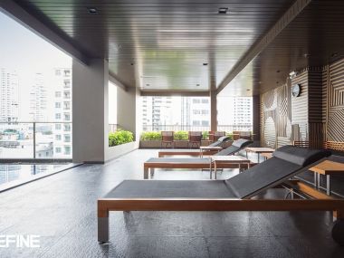 [เจ้าของ ให้เช่าเอง] คอนโด โนเบิล รีไฟน์ รีโนเวทใหม่ ห้องหัวมุม เฟอร์นิเจอร์ครบ ห่างจากสถานีรถไฟฟ้า 150 เมตร