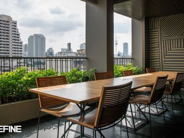 [เจ้าของ ให้เช่าเอง] คอนโด โนเบิล รีไฟน์ รีโนเวทใหม่ ห้องหัวมุม เฟอร์นิเจอร์ครบ ห่างจากสถานีรถไฟฟ้า 150 เมตร