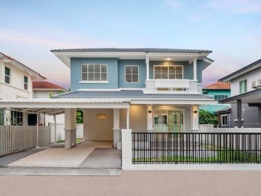 (**Sold out**) บ้านเดี่ยว ม.ชลลดา วัดลาดปลาดุก ใกล้รถไฟฟ้าสายสีม่วง สถานีคลองบางไผ่