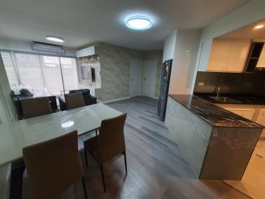 New Fully Renovated Room for Rent at S.V. City Condo Rama III 2 bedrooms 65 sqm. River View