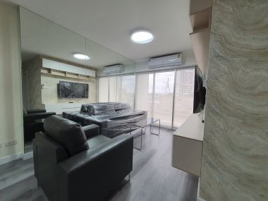New Fully Renovated Room for Rent at S.V. City Condo Rama III 2 bedrooms 65 sqm. River View