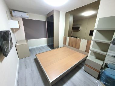 New Fully Renovated Room for Rent at S.V. City Condo Rama III 2 bedrooms 65 sqm. River View