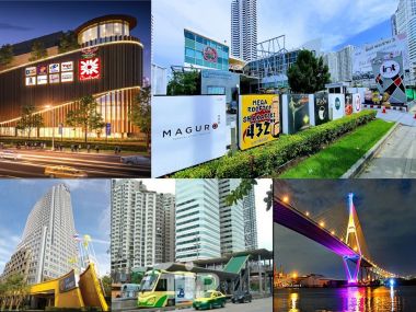 New Fully Renovated Room for Rent at S.V. City Condo Rama III 2 bedrooms 65 sqm. River View