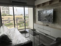 New Fully Renovated Room for Rent at S.V. City Condo Rama III 2 bedrooms 65 sqm. River View