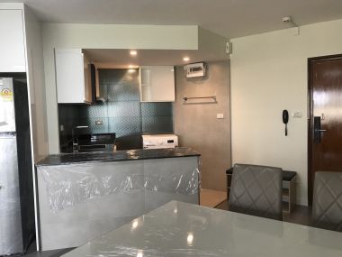 New Fully Renovated Room for Rent at S.V. City Condo Rama III 2 bedrooms 65 sqm. River View