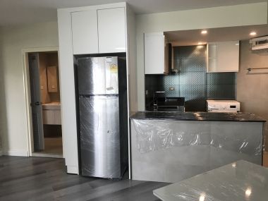 New Fully Renovated Room for Rent at S.V. City Condo Rama III 2 bedrooms 65 sqm. River View