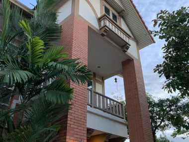 House for sale, luxury house, Laddarom Elegance, Kaset Nawamin, The owner takes good care of the house.