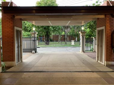 House for sale, luxury house, Laddarom Elegance, Kaset Nawamin, The owner takes good care of the house.