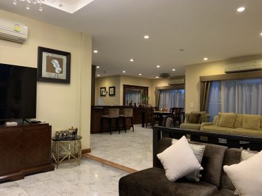 House for sale, luxury house, Laddarom Elegance, Kaset Nawamin, The owner takes good care of the house.