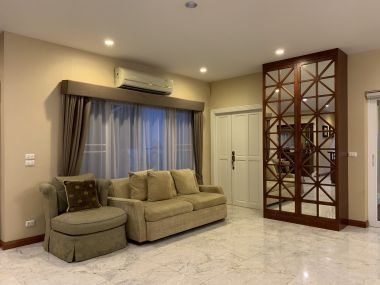 House for sale, luxury house, Laddarom Elegance, Kaset Nawamin, The owner takes good care of the house.