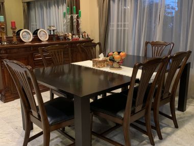 House for sale, luxury house, Laddarom Elegance, Kaset Nawamin, The owner takes good care of the house.