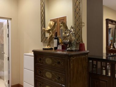 House for sale, luxury house, Laddarom Elegance, Kaset Nawamin, The owner takes good care of the house.