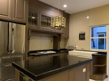 House for sale, luxury house, Laddarom Elegance, Kaset Nawamin, The owner takes good care of the house.